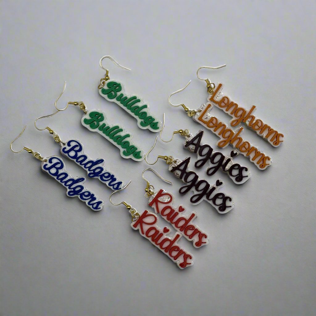 Team Spirit Earrings